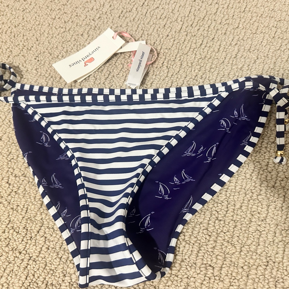 Reversible Vineyard Vines Size S Bikini Bottoms